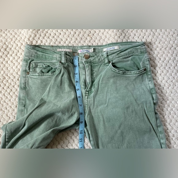 Wild Blue Sadie Robertson Collection Strait Cropped Jeans Size 9 - Picture 8 of 13